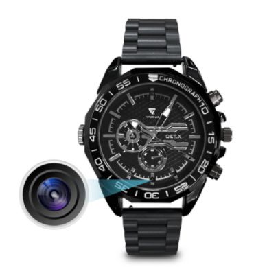 1080 高清錄影針孔石英錶